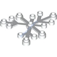 Деталь Лего Листья 6 х 5 Цвет Белый