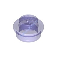 Деталь Лего Пластина Круглая 1 х 1 Цвет Прозрачно-Фиолетовый