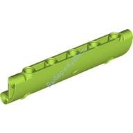 Деталь Лего Техник Панель Изогнутая 11 х 3 С 2 Отверстиями Цвет Лайм