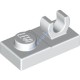 Деталь Лего Пластина 1 х 2 С О Защелкой Сверху Цвет Белый