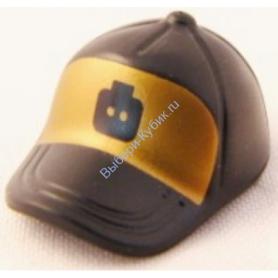 Деталь Лего Кепка С Рисунком Цвет Черный