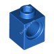 Деталь Лего Техник Кубик 1 х 1 С Отверстием Цвет Синий