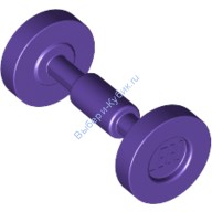 Деталь Лего Колеса Для Скейта Цвет Темно-Фиолетовый