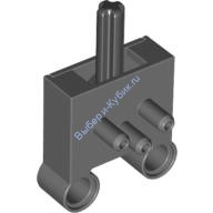 Деталь Лего Техник Пневматический Переключатель Со Ступенчатыми Выходами Цвет Темно-Серый