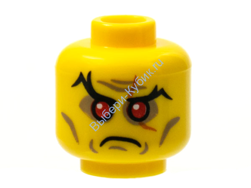 Деталь Лего Голова Минифигурки Цвет Желтый