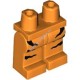 Деталь Лего Ноги С Рисунком Цвет Оранжевый