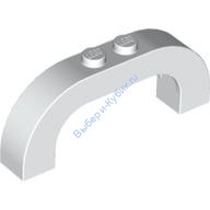 Деталь Лего Арка 1 х 6 х 2 Закругленный Верх Цвет Белый