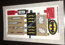 Наклейки К Набору Лего 76054 - Северо-Американская версия - (27019/6154288)