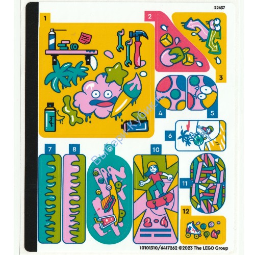 Наклейка К Набору 41751  10101310 6417262