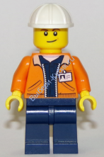 Минифигурка Лего Сити  - Рабочий cty0849