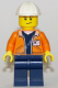 Минифигурка Лего Сити - Рабочий cty0849