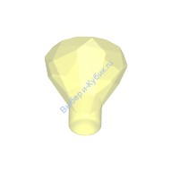 Деталь Лего Камень / Кристалл 1 х 1 24 Грани Цвет Прозрачно-Неоново-Зеленый