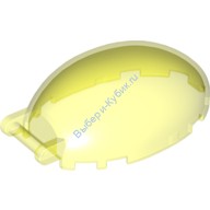 Деталь Лего Лобовое Стекло 6 х 4 х 2 13 Полусфера С Ручкой Цвет Прозрачно-Неоново-Зеленый