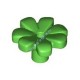 Деталь Лего Цветок С Семью Лепестками Цвет Ярко-Зеленый