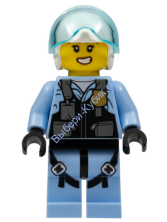 Минифигурка Лего Сити - Офицер полиции - Новичок