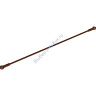 Деталь Лего Шланг 22L с 2 Коннекторами Цвет Коричневый