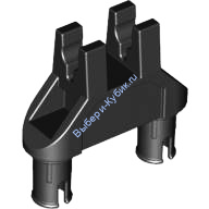 Деталь Лего Техник Коннектор Треугольный Цвет Черный