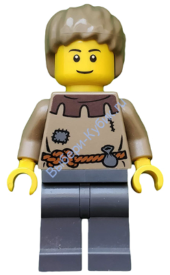 Минифигурка Лего Фентези Рыцари Крестянин cas410