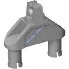 Деталь Лего Петля 1 х 3 Треугольник С Двумя Пинами Цвет Светло-Серый