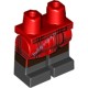 Деталь Лего Ноги С Рисунком Цвет Красный