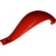 Деталь Лего Панель 4 х 4 х 13 Изогнутая Коническая С Зажимом На Каждом Конце Цвет Красный