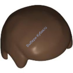 Деталь Лего Парик Мужской Цвет Коричневый Устаревший