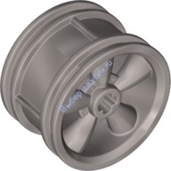 Деталь Лего Диск 30.4 Мм D х 20 Мм Без Пин Отверстий И С 5 Большими Спицами Цвет Перламутрово-Светло-Серый