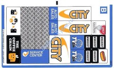 Наклейки К Набору Лего Сити 60097 - Лист 2 - Международная версия - (21914/6120558)