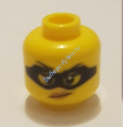 Деталь Лего Голова Минифигурки  Цвет Желтый
