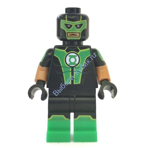 Минифигурка Лего Зелёный Фонарь colsh08          