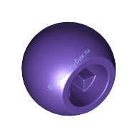 Деталь Лего Техник Поворотный Шар Цвет Темно-Фиолетовый