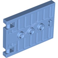 Деталь Лего Дверь 1 х 5 х 3 С Тремя Штырьками Цвет Голубой