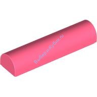 Деталь Лего Кубик Закругленный 1 x 4 x 2/3 Двойной Цвет Коралловый