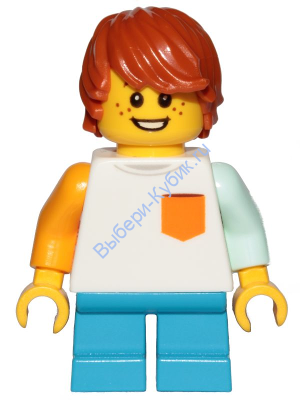 Минифигурка Лего Сити Мальчик cty1023