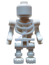 Минифигурка Лего Френдс Скелет С Простой Головой