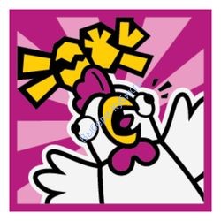 Деталь Лего Плитка 2 х 2 С Рисунком Цвет Маджента