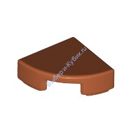 Деталь Лего Плитка Круглая 1 х 1 Четверть Цвет Темно-Оранжевый