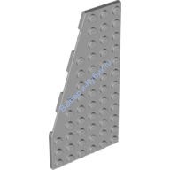 Деталь Лего Пластина Клин 12 х 6 Левая Цвет Светло-Серый