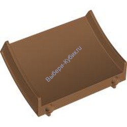 Деталь Лего Секция Рампы Цвет Карамельный