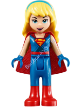Supergirl - Blue Legs and Red Boots, Blue Gloves (41238)