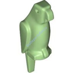 Деталь Лего Птица Попугай Цвет Умеренно-Зеленый