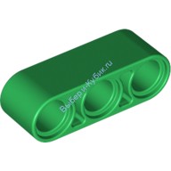 Деталь Лего Техник Бим 1 х 3 Толстый Цвет Зеленый
