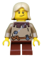 Минифигурка Лего Фентези Рыцари Крестьянин Ребенок cas411