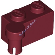 Деталь Лего Петля Кубик 1 х 4 Поворотная Верх Цвет Темно-Красный