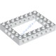 Деталь Лего Техник Кубик 6 х 8 Открытый Центр Цвет Белый
