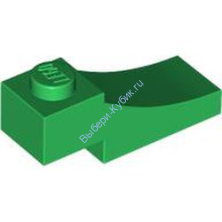 Деталь Лего Арка 1 х 3 Перевернутая Цвет Зеленый