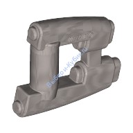 Деталь Лего Космический Бластер Малый Цвет Перламутрово-Светло-Серый