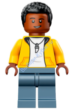 Минифигурка Лего Мир Юрского Периода Дариус Боуман