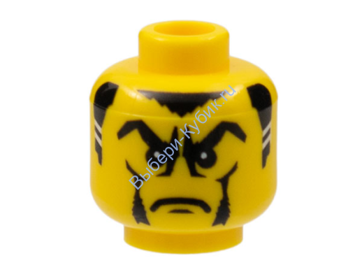 Деталь Лего Голова Минифигурки Цвет Желтый