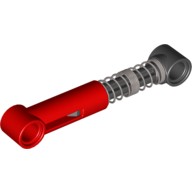 Деталь Лего Техник Амортизатор 6.5L Полностью Собранный - Жесткость Высокая Цвет Красный
